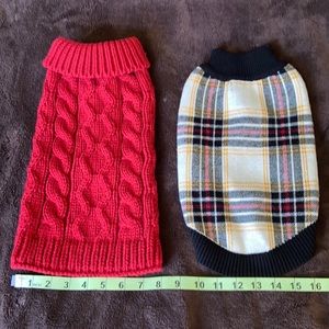 Pet Sweaters New & Never Worn